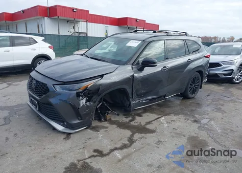 2023 Toyota Highlander Xse from USA, damaged, VIN 5TDKDRBH7PS509160